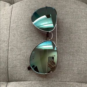 Loft Outlet Blue/Green Mirrored Aviators